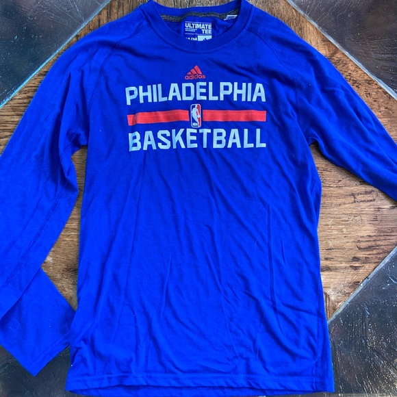 adidas Other - Adidas Philadelphia Basketball long sleeve